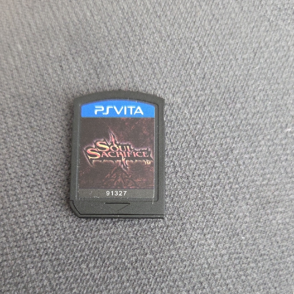 PS Vita Soul Sacrifice Game Card